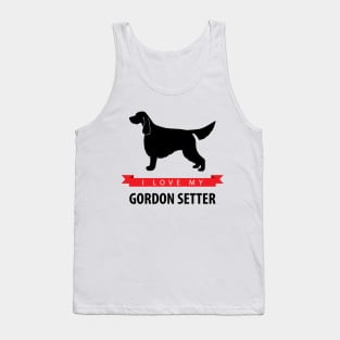 I Love My Gordon Setter Tank Top